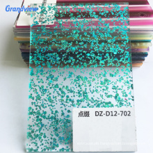 Plastik schneiden transparent dekorative Perlenacrylbleche